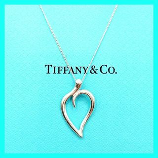 ティファニー(Tiffany & Co.)のティファニー オープン リーフ ネックレス 925 シルバー ヴィンテージ(ネックレス)