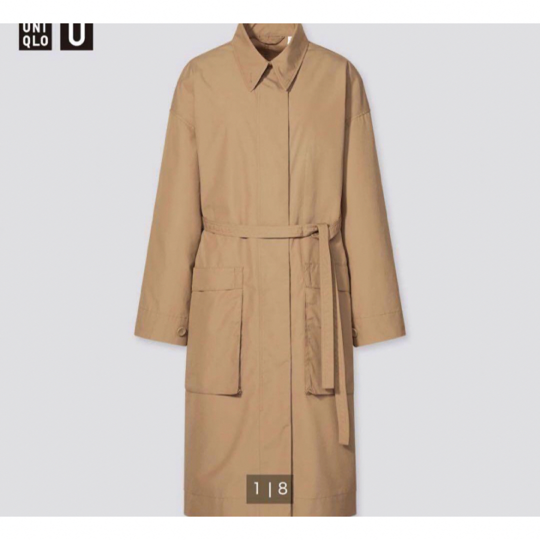 UNIQLO(ユニクロ)のUniqlo U コットンロングコート レディースのジャケット/アウター(トレンチコート)の商品写真