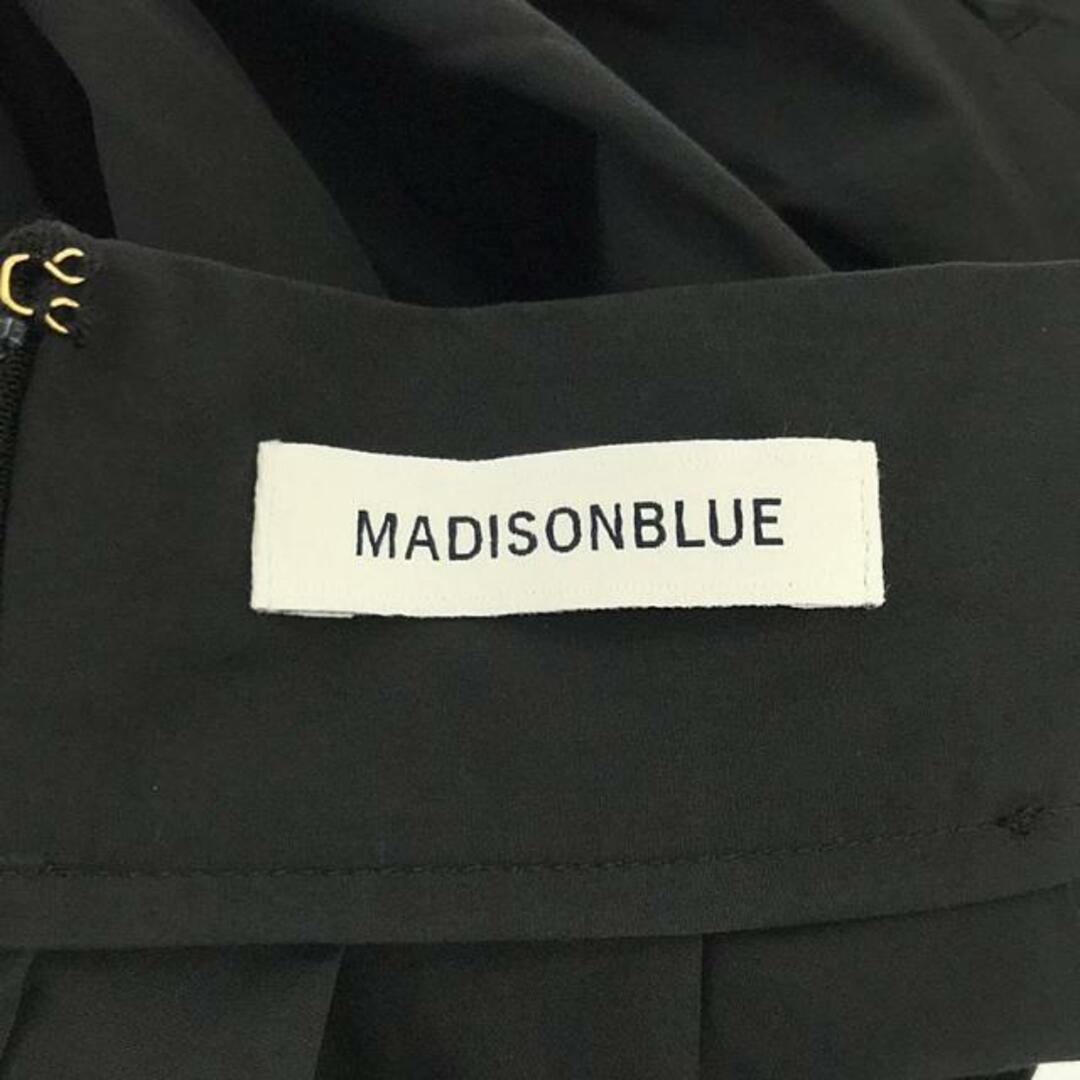 MADISONBLUE(マディソンブルー)のMADISON BLUE / マディソンブルー | TUCK VOLUME SKIRT ロングスカート | M | ブラック | レディース レディースのスカート(ロングスカート)の商品写真