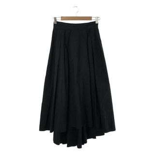 マディソンブルー(MADISONBLUE)のMADISON BLUE / マディソンブルー | TUCK VOLUME SKIRT ロングスカート | M | ブラック | レディース(ロングスカート)