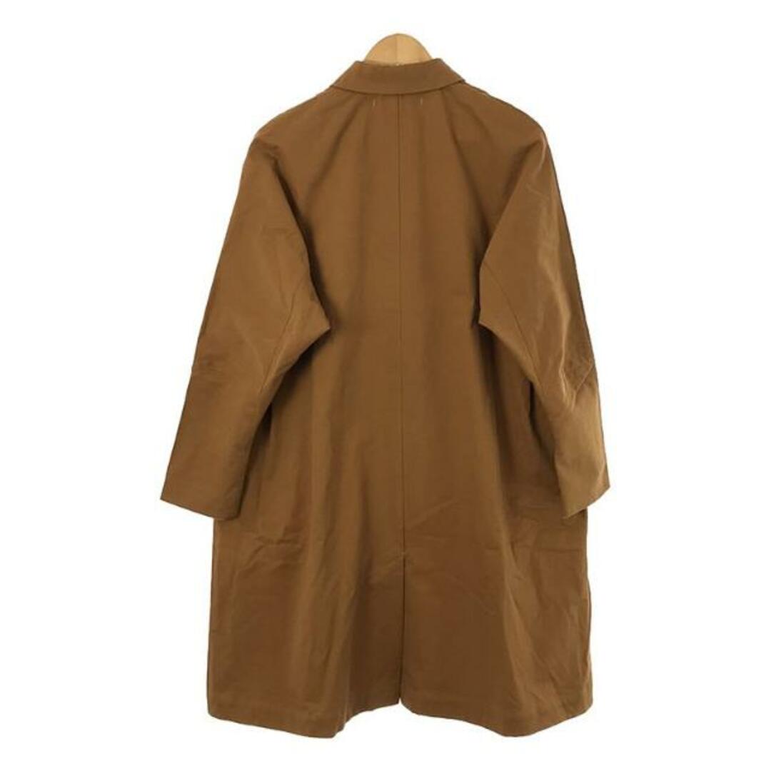 suzuki takayuki(スズキタカユキ)のsuzuki takayuki / スズキタカユキ | stand-fall-collar coat スタンドカラーコート | 1 | fallen leaf / ブラウン | レディース レディースのジャケット/アウター(その他)の商品写真