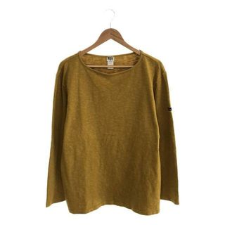 Tieasy AUTHENTIC CLASSIC / ティージーオーセンティッククラシック | ボートネックバスクシャツ 長袖カットソー | 7 | マスタード | メンズ(Tシャツ/カットソー(七分/長袖))