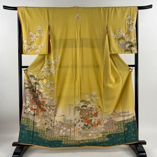 訪問着 身丈160cm 裄丈67.5cm 正絹 美品 秀品 【中古】(着物)