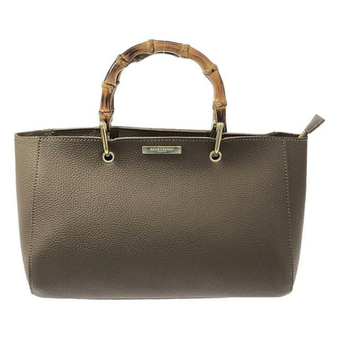 DEUXIEME CLASSE(ドゥーズィエムクラス)の【美品】  Deuxieme Classe / ドゥーズィエムクラス | KATIE LOXTON BAMBOO BAG | F | ブラウン | レディース レディースのバッグ(トートバッグ)の商品写真