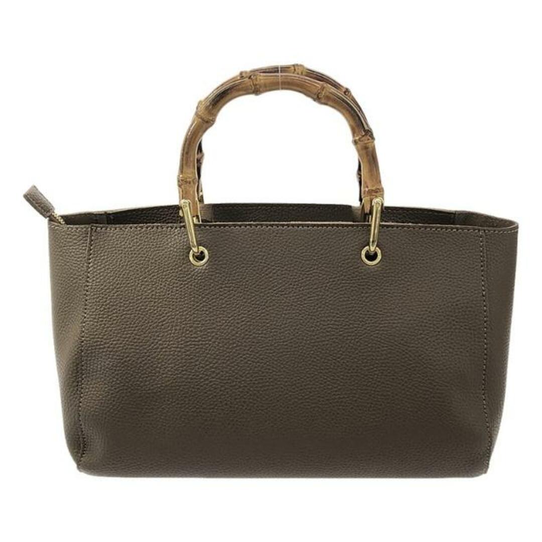 DEUXIEME CLASSE(ドゥーズィエムクラス)の【美品】  Deuxieme Classe / ドゥーズィエムクラス | KATIE LOXTON BAMBOO BAG | F | ブラウン | レディース レディースのバッグ(トートバッグ)の商品写真