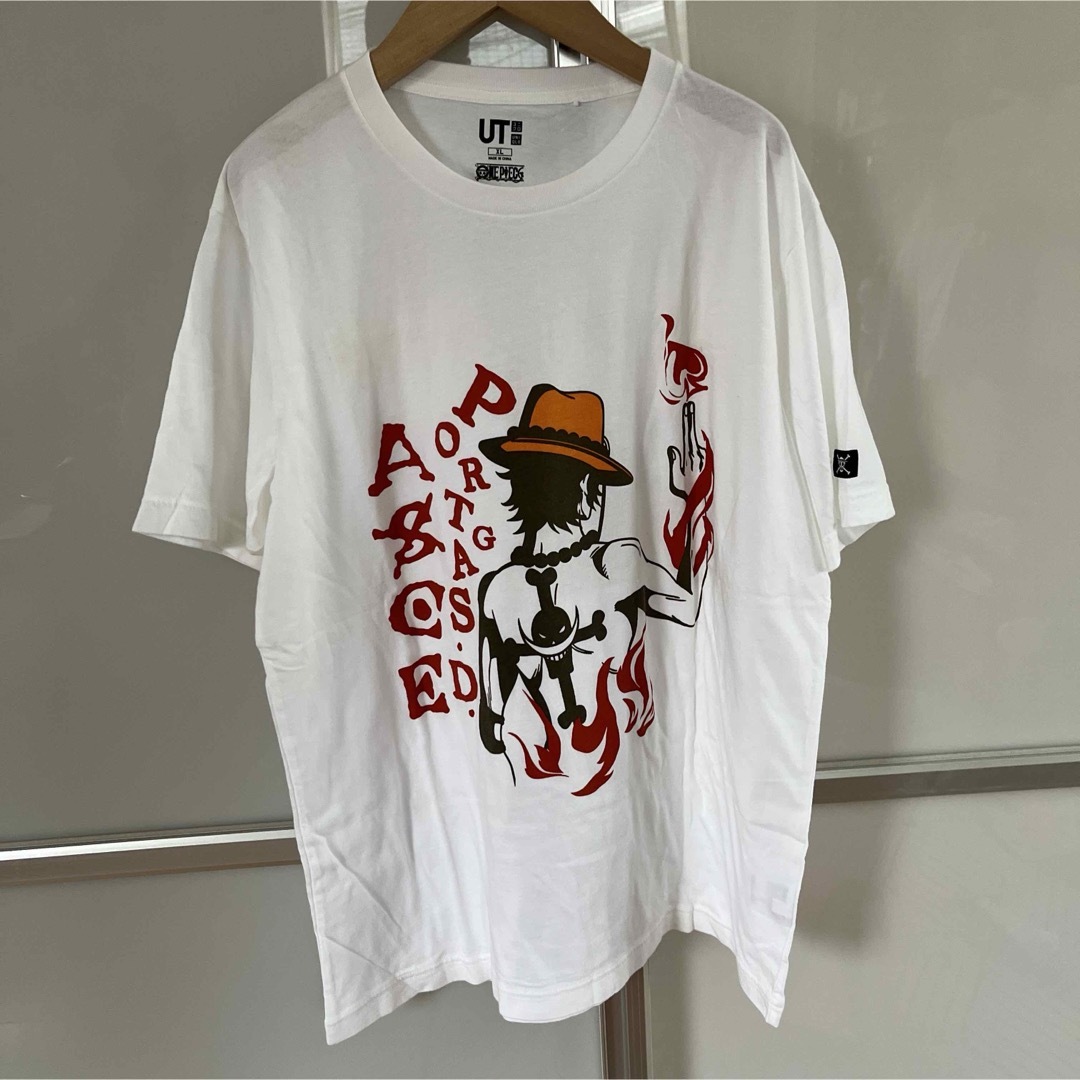 UNIQLO(ユニクロ)のユニクロUT×週刊少年ジャンプ 50th ワンピース エース コラボ  Tシャツ メンズのトップス(Tシャツ/カットソー(半袖/袖なし))の商品写真