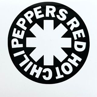 RED HOT CHILI PEPPERS カッティングステッカ◆グロスブラック(ミュージシャン)