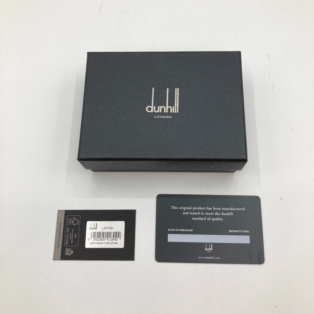 Dunhill(ダンヒル)の◎◎dunhill ダンヒル キーケース 6連 箱付 L2RF50A ブラック メンズのファッション小物(キーケース)の商品写真