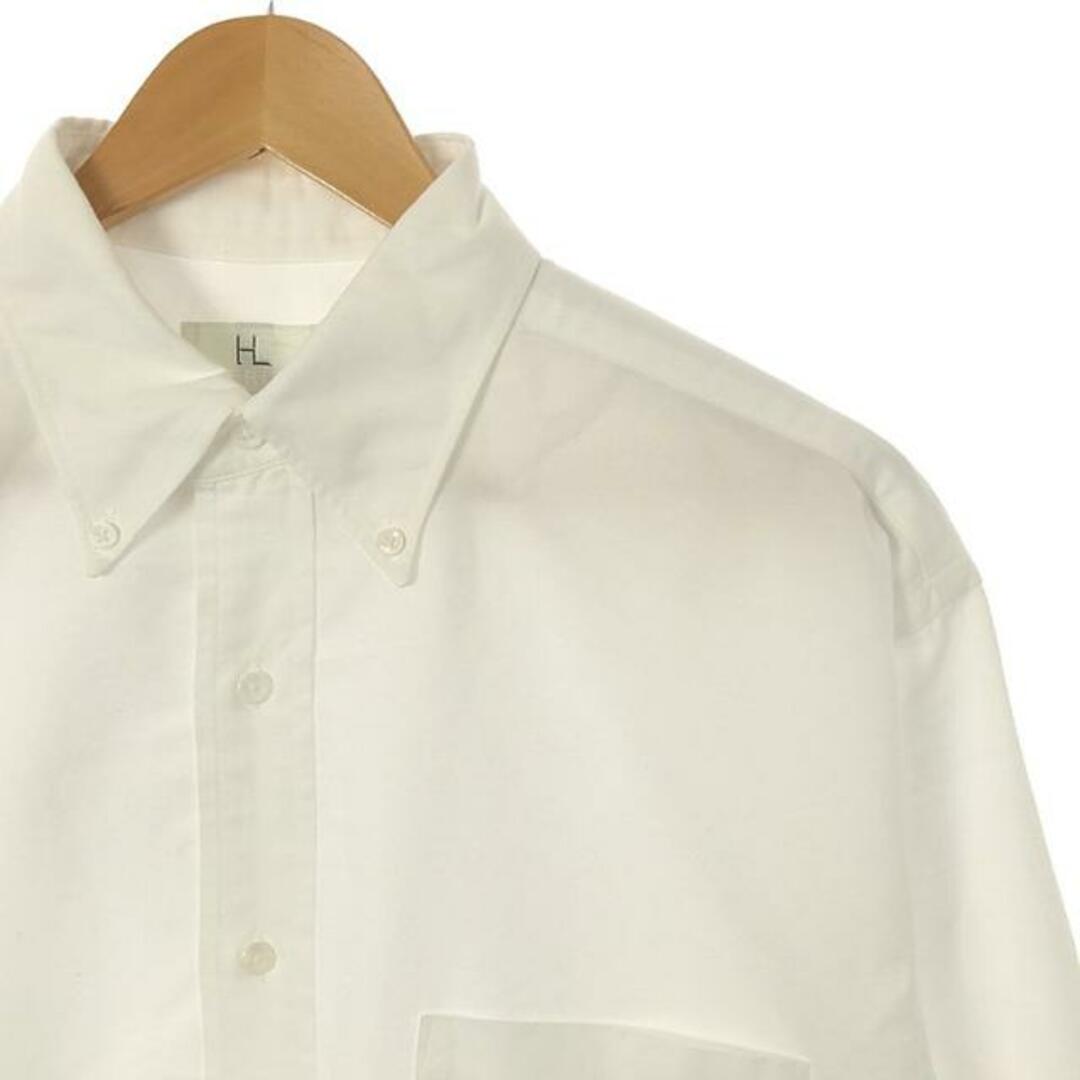 HERILL / ヘリル | 2023SS | Cotton Oxford BD shirts ボタンダウンシャツ | 2 | ホワイト | メンズ メンズのトップス(Tシャツ/カットソー(七分/長袖))の商品写真