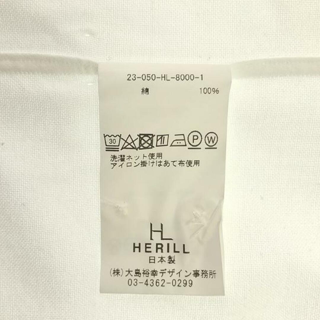 HERILL / ヘリル | 2023SS | Cotton Oxford BD shirts ボタンダウンシャツ | 2 | ホワイト | メンズ メンズのトップス(Tシャツ/カットソー(七分/長袖))の商品写真