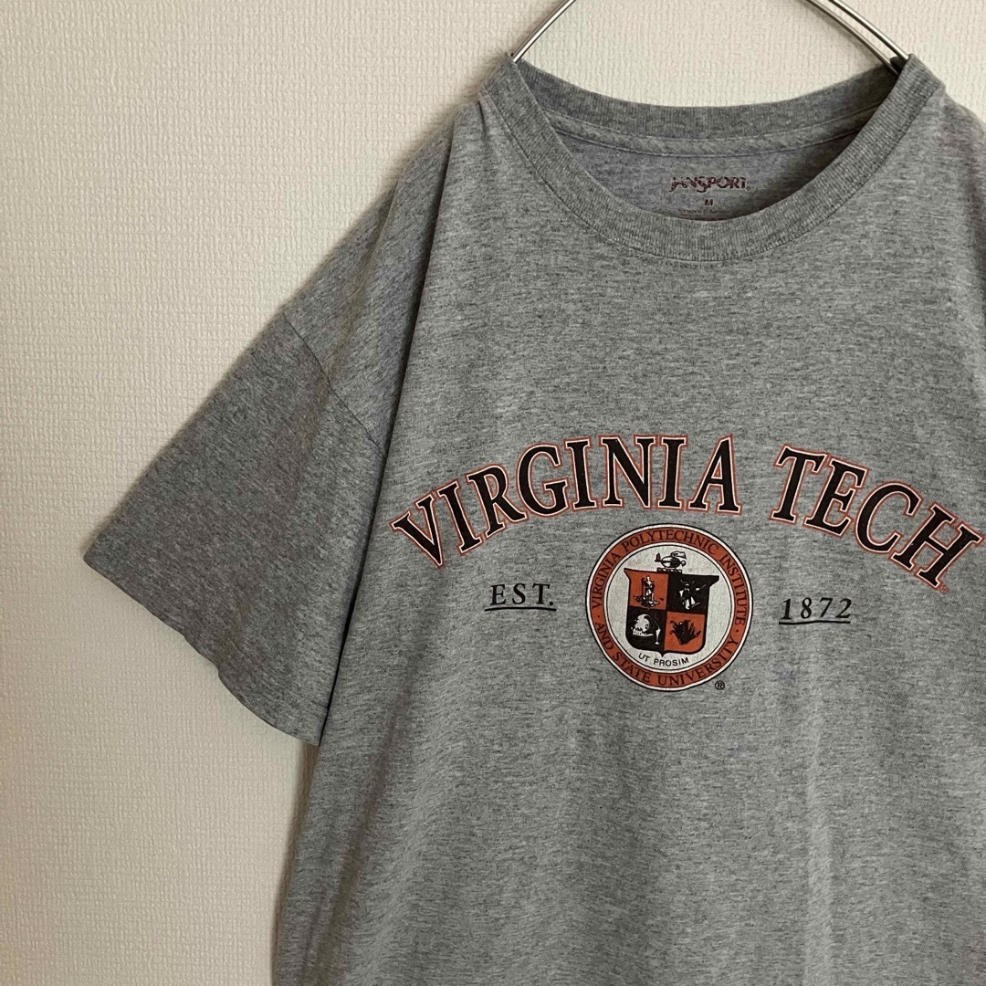 雰囲気古着バージニア工科大学カレッジTシャツtシャツオールドビッグロゴデザイン メンズのトップス(Tシャツ/カットソー(半袖/袖なし))の商品写真