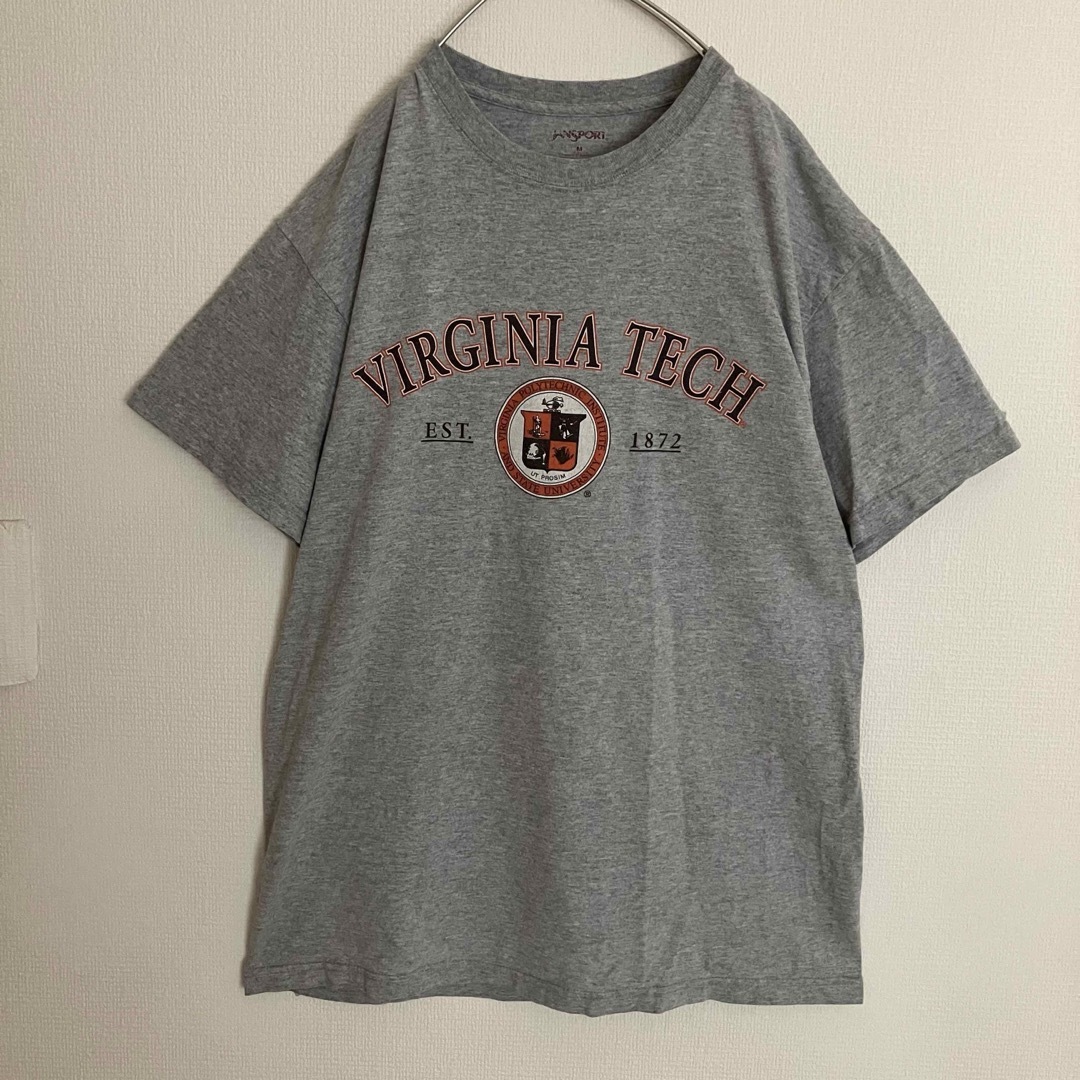 雰囲気古着バージニア工科大学カレッジTシャツtシャツオールドビッグロゴデザイン メンズのトップス(Tシャツ/カットソー(半袖/袖なし))の商品写真