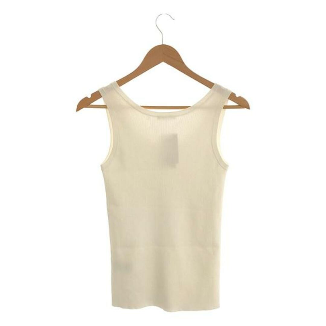 DEUXIEME CLASSE(ドゥーズィエムクラス)の【新品】  Deuxieme Classe / ドゥーズィエムクラス | 2021SS | EVERYDAY I LIKE. RIB TANK | F | ホワイト | レディース レディースのトップス(タンクトップ)の商品写真