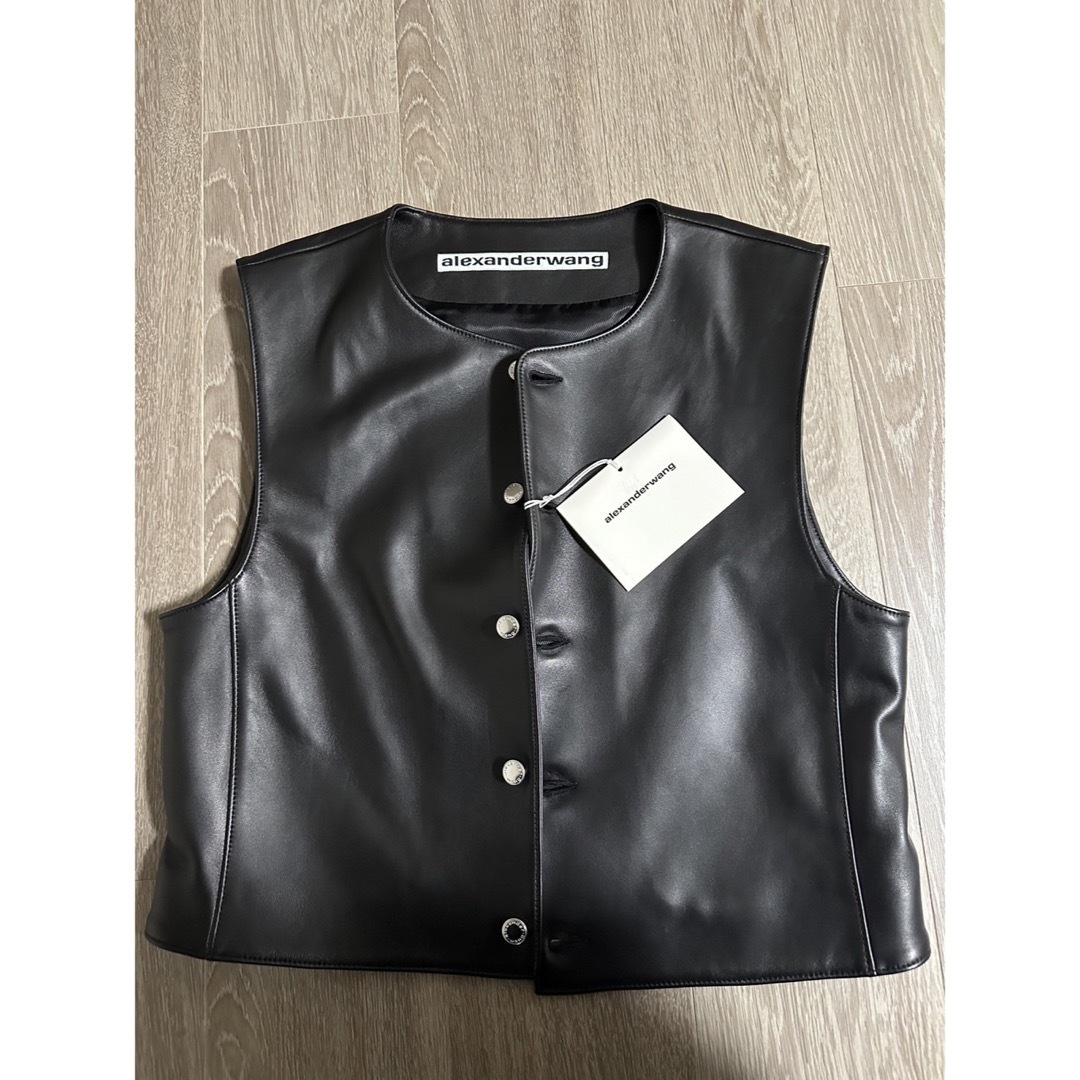 Alexander Wang(アレキサンダーワン)の【ALEXANDER WANG】Motorbiker Vest M メンズのジャケット/アウター(レザージャケット)の商品写真