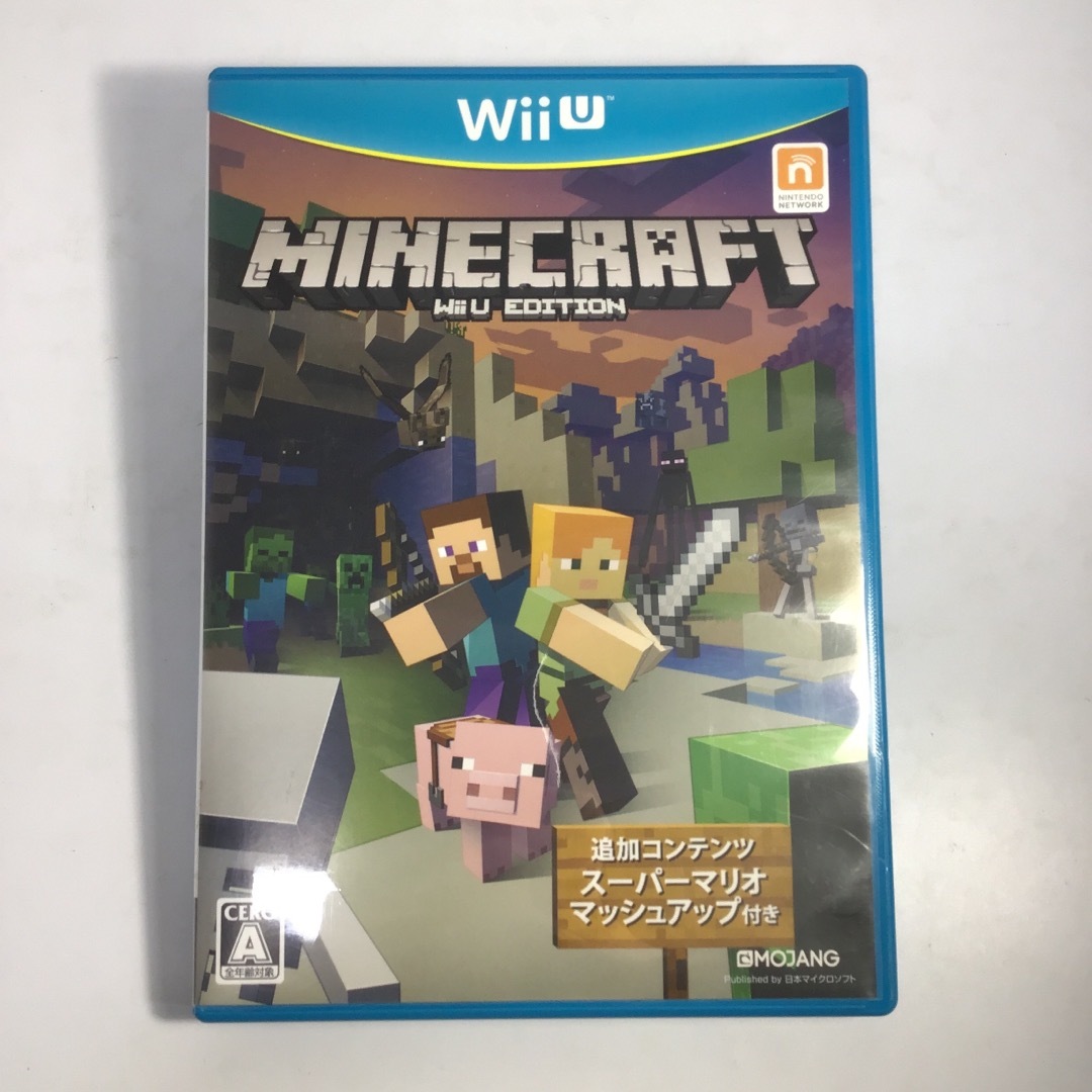 Minecraft： Wii U Edition  ソフト　　KF-0019 エンタメ/ホビーのゲームソフト/ゲーム機本体(家庭用ゲームソフト)の商品写真