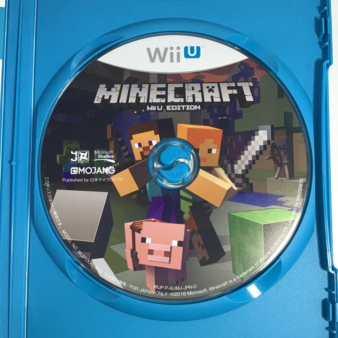 Minecraft： Wii U Edition  ソフト　　KF-0019 エンタメ/ホビーのゲームソフト/ゲーム機本体(家庭用ゲームソフト)の商品写真