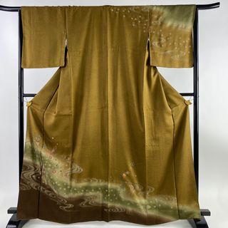 訪問着 身丈166cm 裄丈66cm 正絹 秀品 【中古】(着物)