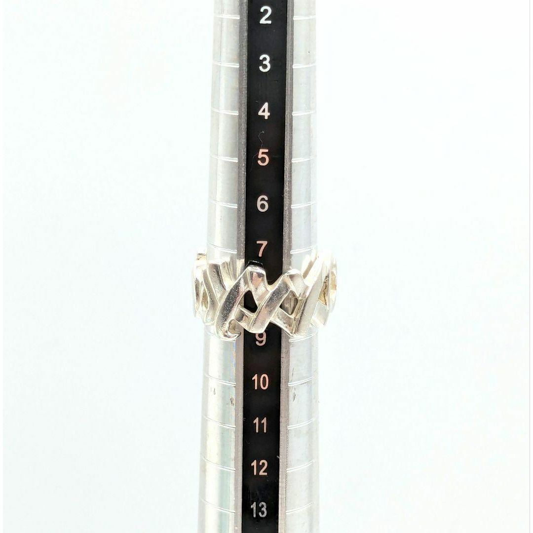 Tiffany & Co.(ティファニー)のティファニー ラブアンドキス ワイドバンド リング ナローリング 8号 925 レディースのアクセサリー(リング(指輪))の商品写真