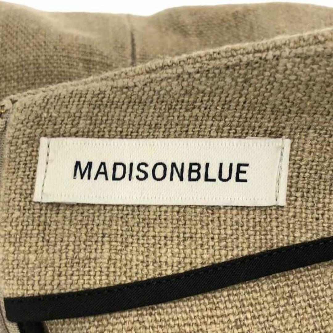 MADISONBLUE(マディソンブルー)のMADISON BLUE / マディソンブルー | リネンマキシスカ－ト | 1 | ベージュ | レディース レディースのスカート(ロングスカート)の商品写真