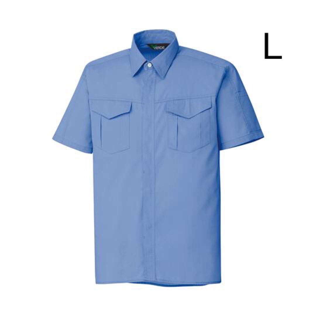 ミドリ安全(ミドリアンゼン)のミドリ安全 作業服 半袖 シャツ 作業着　K501K メンズのトップス(シャツ)の商品写真
