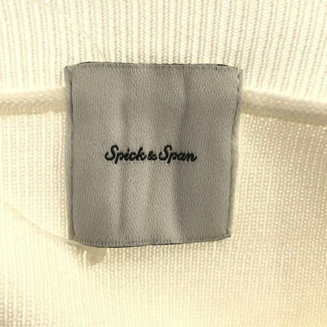 Spick & Span(スピックアンドスパン)の【新品】  Spick and Span / スピックアンドスパン | 2023SS | ウォッシャブルルーズクルーネックプルオーバー | F | ホワイト | レディース レディースのトップス(ニット/セーター)の商品写真