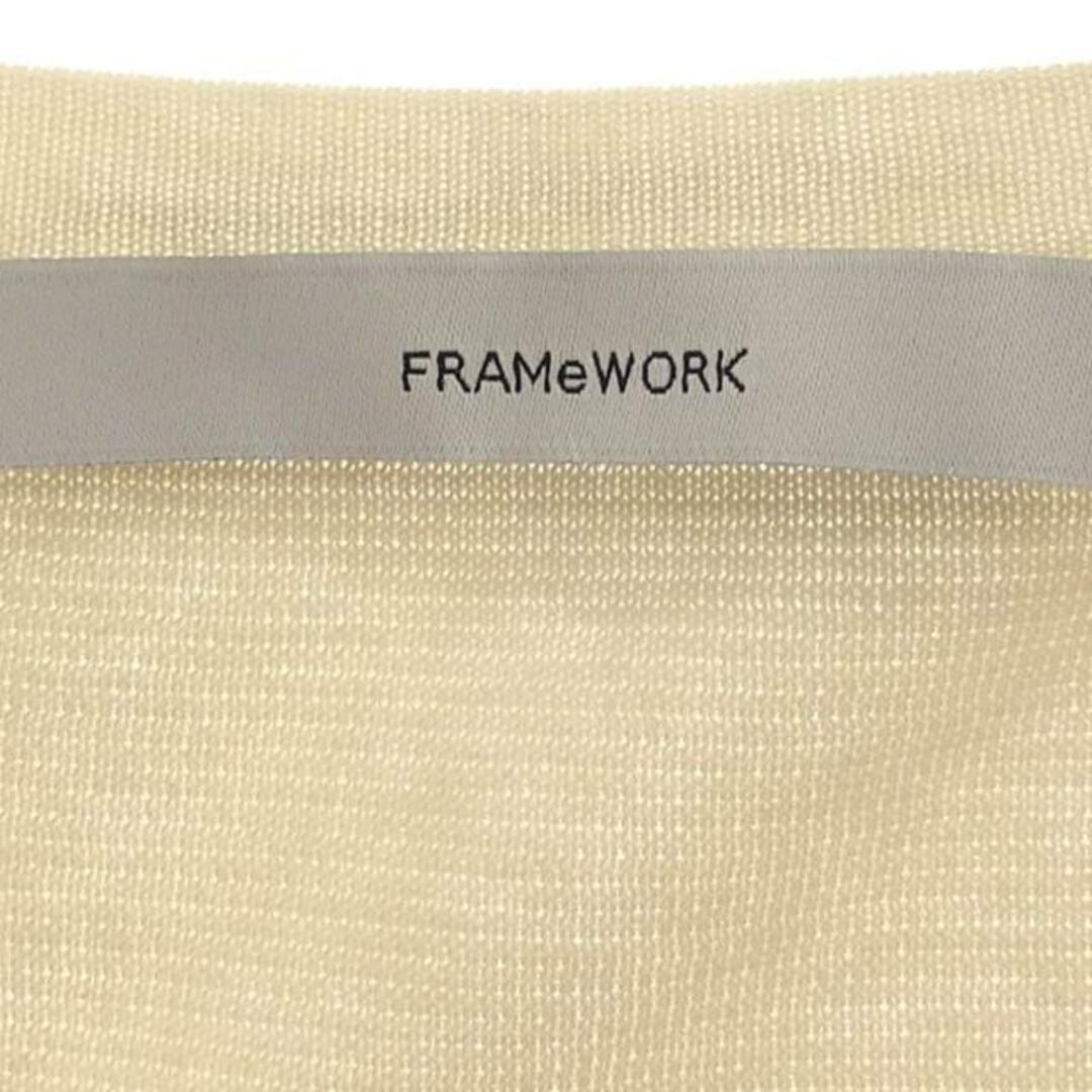FRAMeWORK(フレームワーク)の【新品】  Framework / フレームワーク | 2022SS | KYOTOICE クルーネックプルオーバー | F | ホワイト | レディース レディースのトップス(ニット/セーター)の商品写真