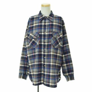 ペンドルトン(PENDLETON)の【PENDLETON】70s ウールチェック長袖シャツ(シャツ)