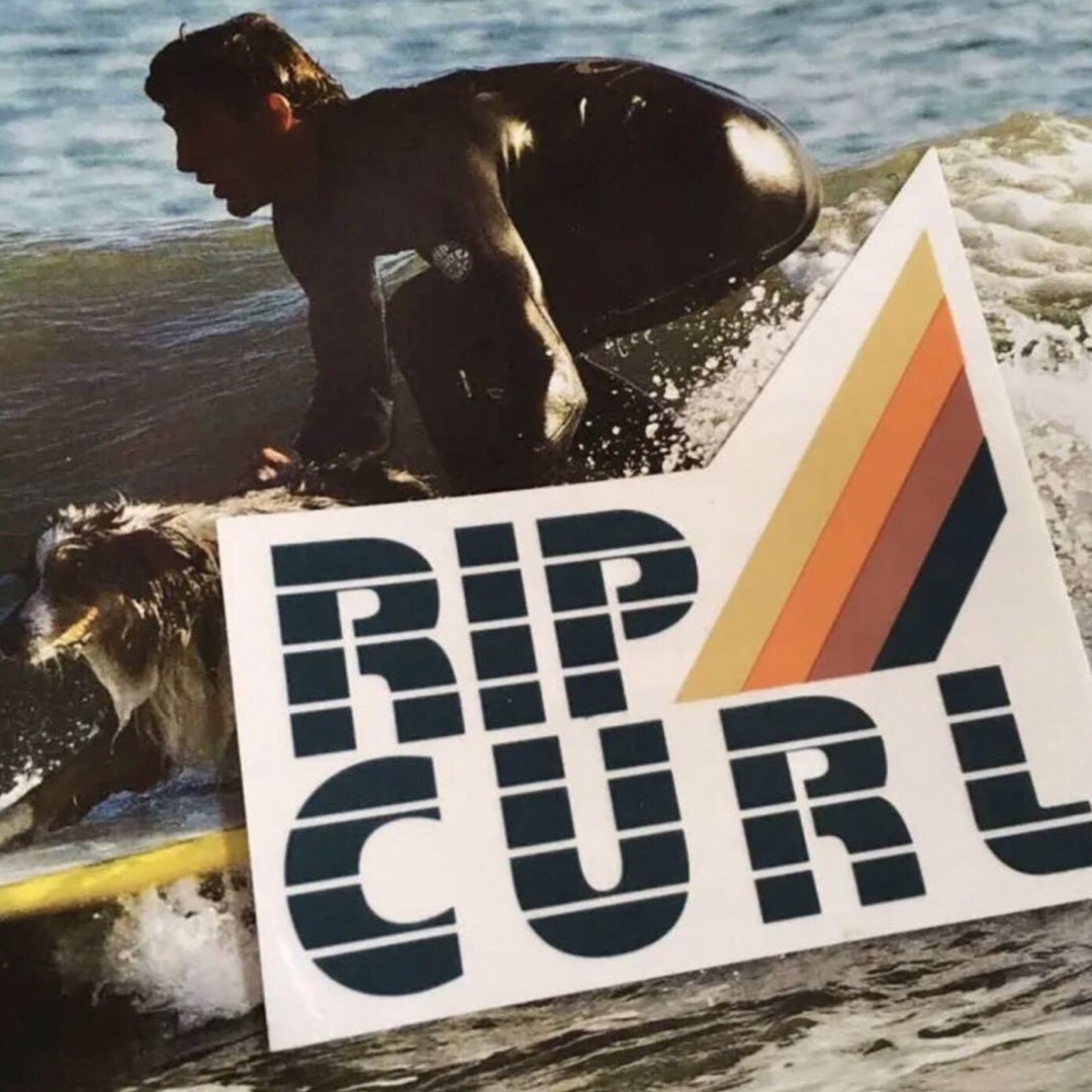 Rip Curl(リップカール)のRIPCURLリップカールUS限定型抜きジェットデザインロゴステッカー メンズのファッション小物(その他)の商品写真