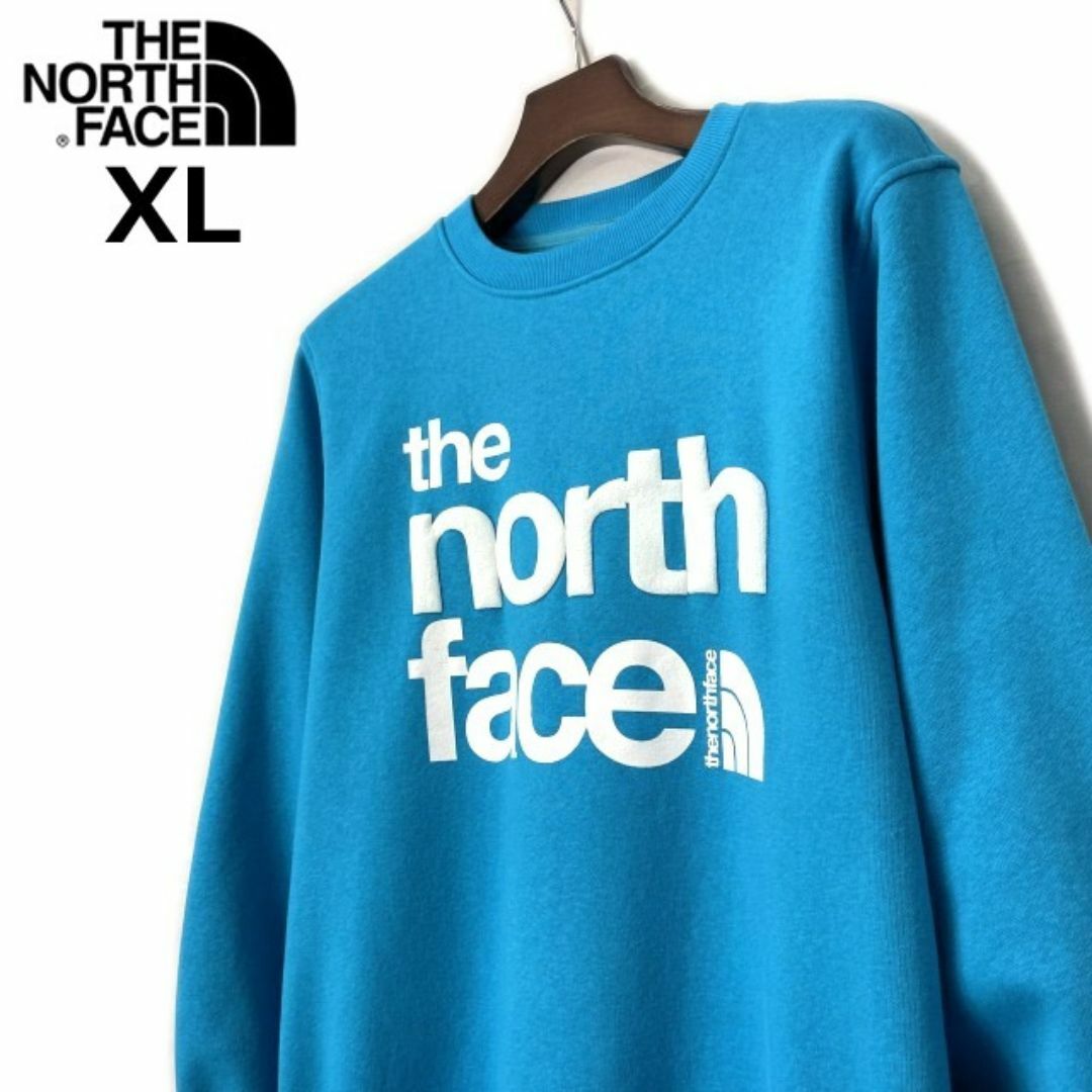 THE NORTH FACE(ザノースフェイス)のノースフェイス トレーナー US限定 裏起毛 立体ロゴ(XL)青 181130 メンズのトップス(スウェット)の商品写真