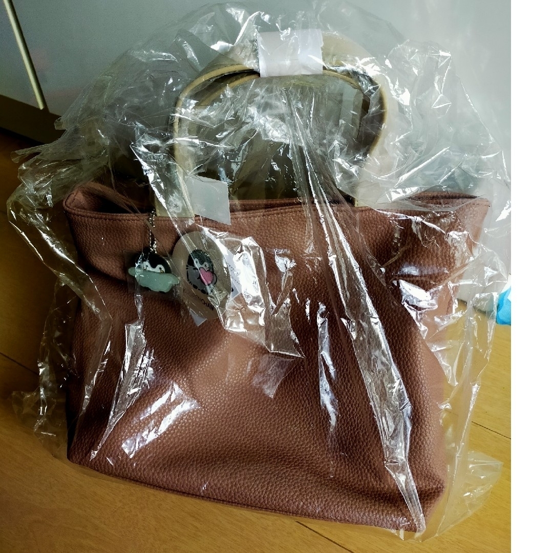 しまむら(シマムラ)のコウペンちゃん しまむら コラボ ハンドバッグ ピンク レディースのバッグ(ハンドバッグ)の商品写真