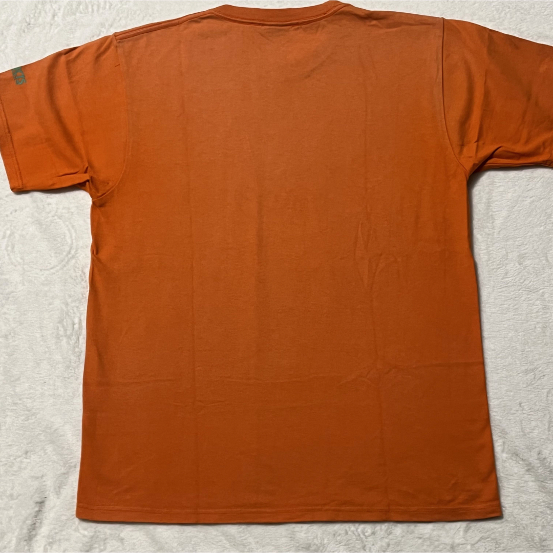   DICTS PRODUCTS  ♡半袖Tシャツ　プリント オレンジ　L即発送 レディースのトップス(Tシャツ(半袖/袖なし))の商品写真