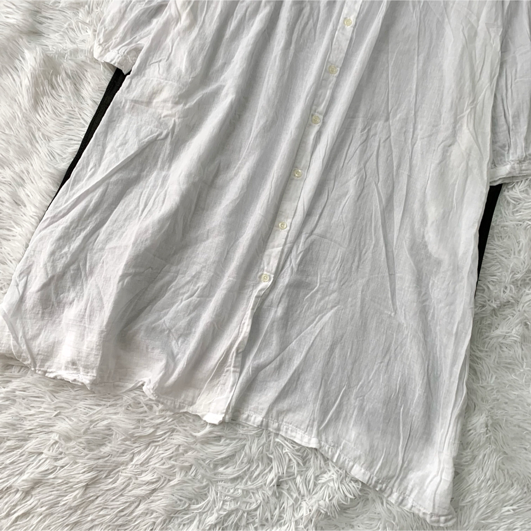 SUNVALLEY(サンバレー)のSUN VALLEY コットンガーゼロングワンピース 綿 羽織り ロングシャツ レディースのワンピース(ロングワンピース/マキシワンピース)の商品写真
