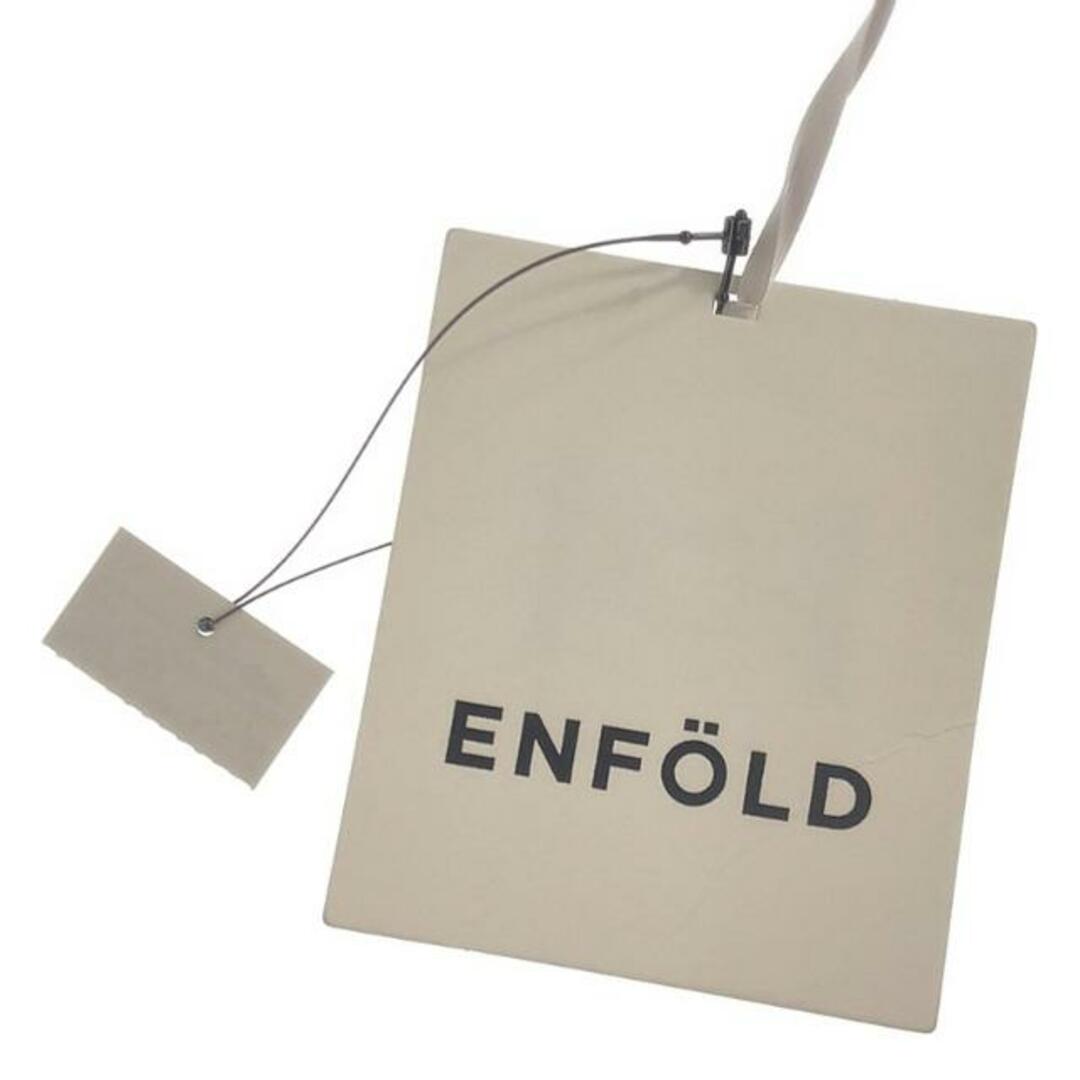 ENFOLD(エンフォルド)の【新品】  ENFOLD / エンフォルド | CENTER-SLIT PULLOVER シャツ | 38 | ブラック | レディース レディースのトップス(シャツ/ブラウス(長袖/七分))の商品写真