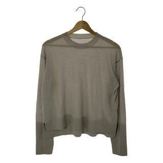 L'Appartement / アパルトモン | 2023SS | Slit Sleeve Knit Pullover | F | ライトグレー | レディース(ニット/セーター)