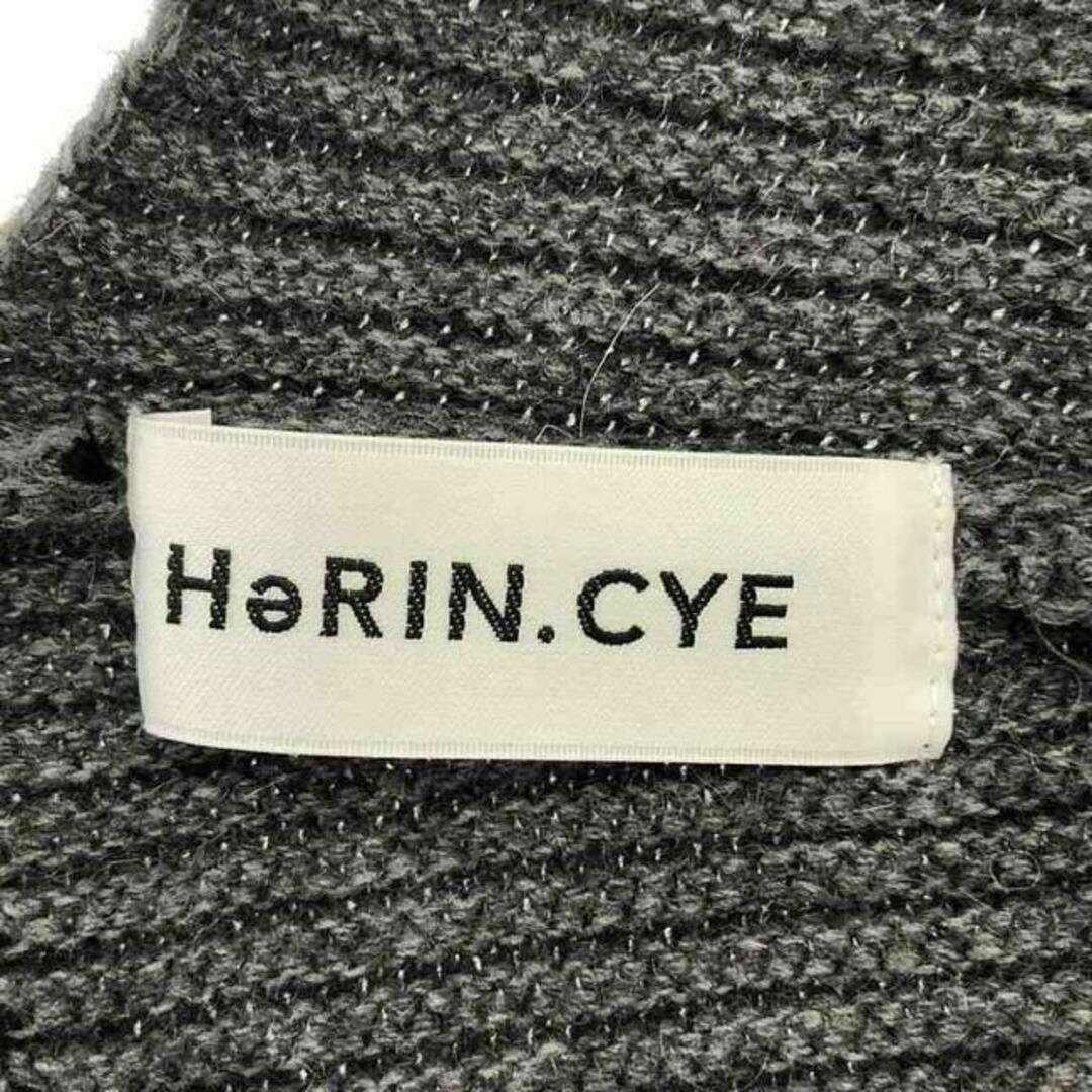 HeRIN.CYE / ヘリンドットサイ | Color block haori カーディガン | F | グレー/ブラック | レディース レディースのトップス(カーディガン)の商品写真