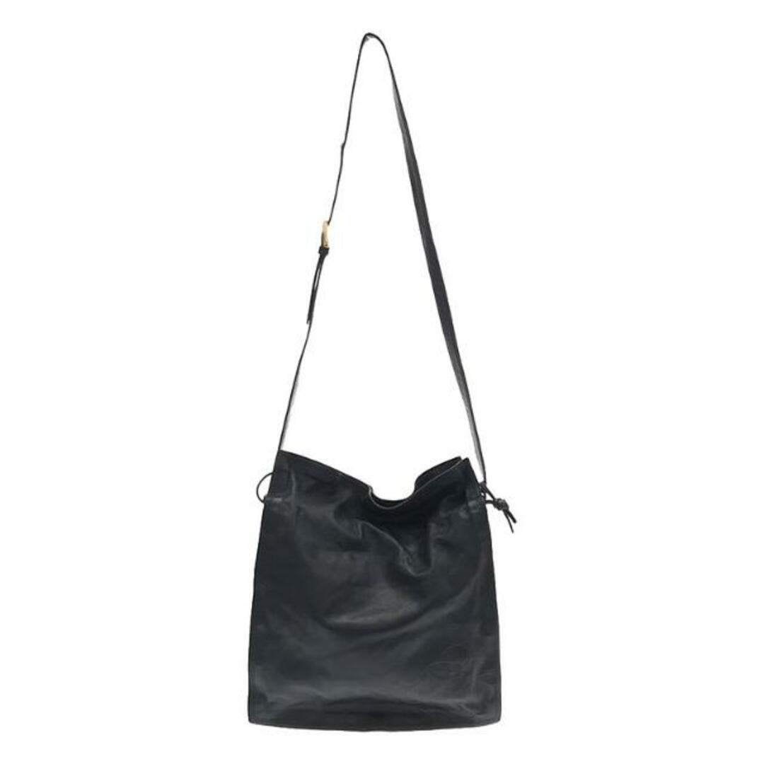 LOEWE(ロエベ)のLOEWE / ロエベ | フラメンコ ロゴ型押し ショルダーバッグ | ブルーグレー | レディース レディースのバッグ(ショルダーバッグ)の商品写真