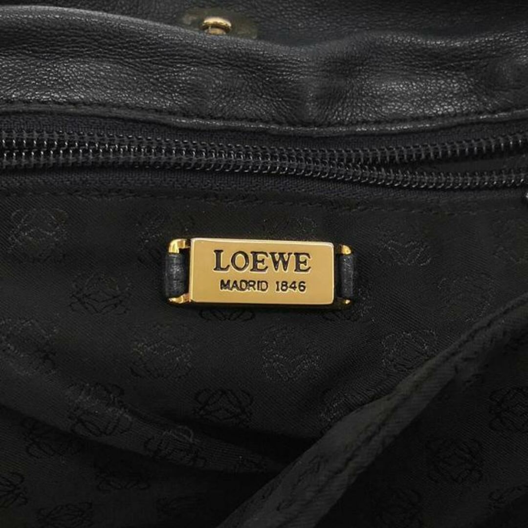 LOEWE(ロエベ)のLOEWE / ロエベ | フラメンコ ロゴ型押し ショルダーバッグ | ブルーグレー | レディース レディースのバッグ(ショルダーバッグ)の商品写真