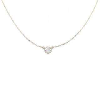 ティファニー(Tiffany & Co.)のティファニー バイザヤード ネックレス 0.21CT F VS1 3EXT(ネックレス)