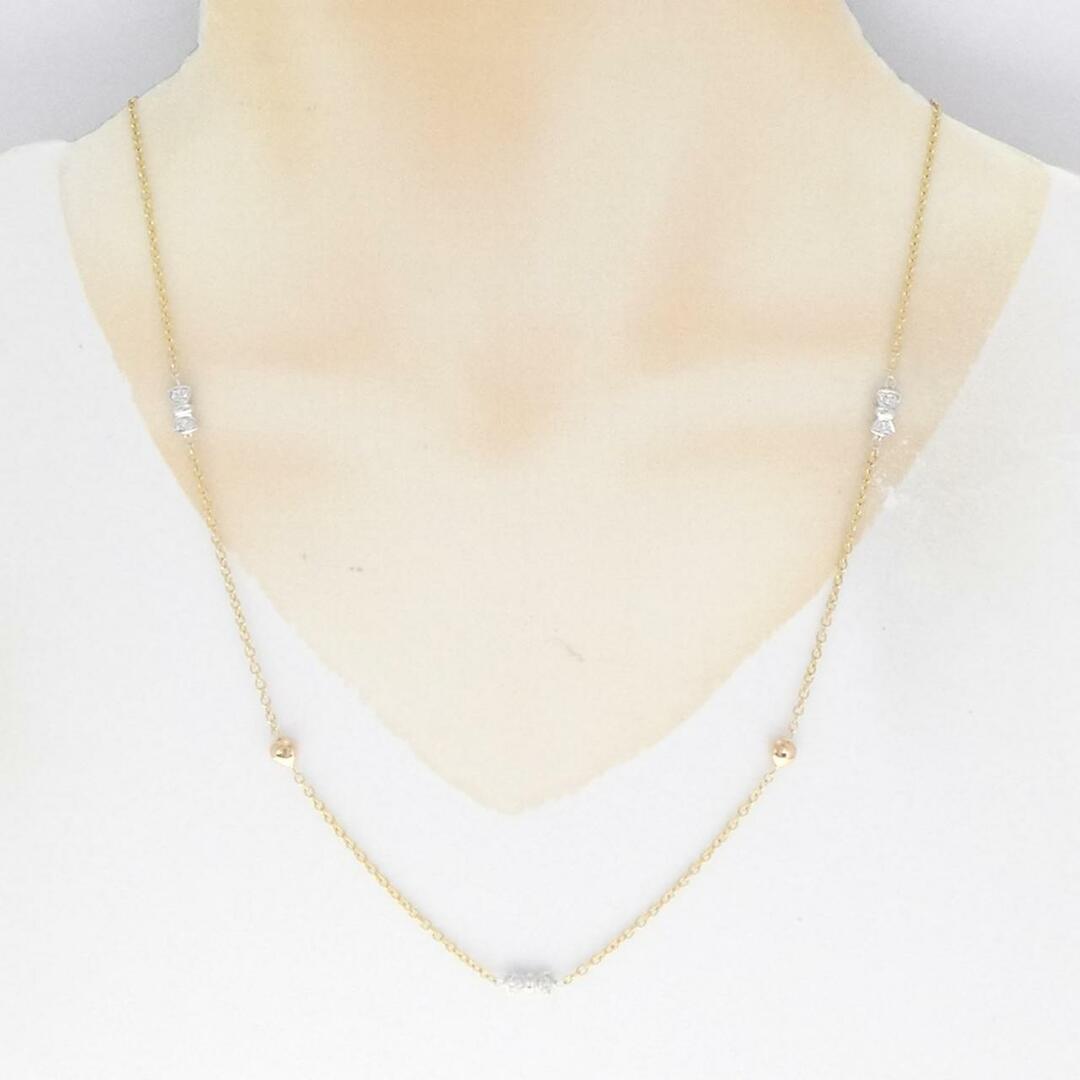PonteVecchio - ポンテヴェキオ ダイヤモンド ネックレス 0.18CTの通販 PonteVecchio - ポンテヴェキオ ダイヤモンド ネックレス 0.18CTの通販