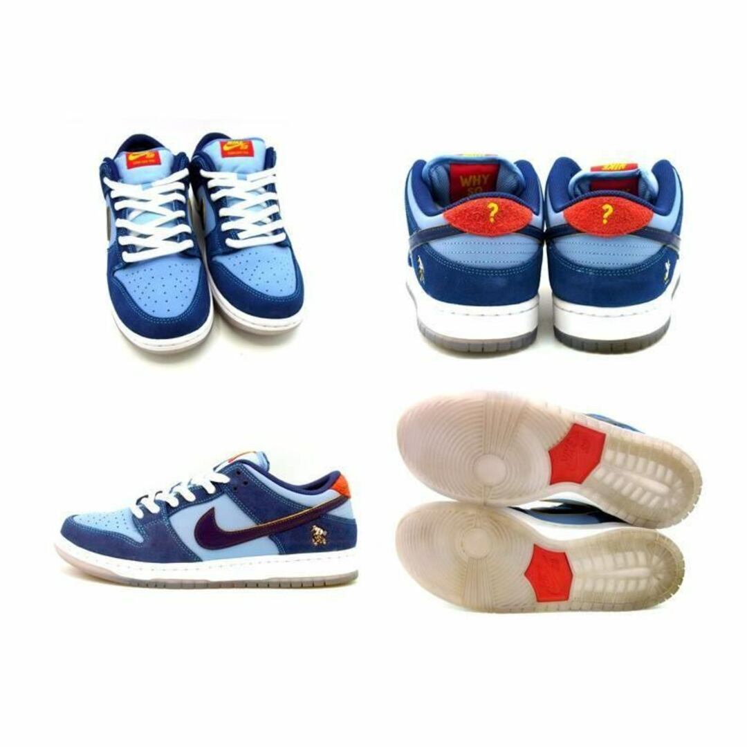 NIKE(ナイキ)のナイキ NIKE × ワイソーサッド Why So Sad? ■ 【 SB DUNK LOW Coastal Blue DX5549 400 】 エスビー ダンク ロー コースタルブルー スニーカー　h0499 メンズの靴/シューズ(スニーカー)の商品写真