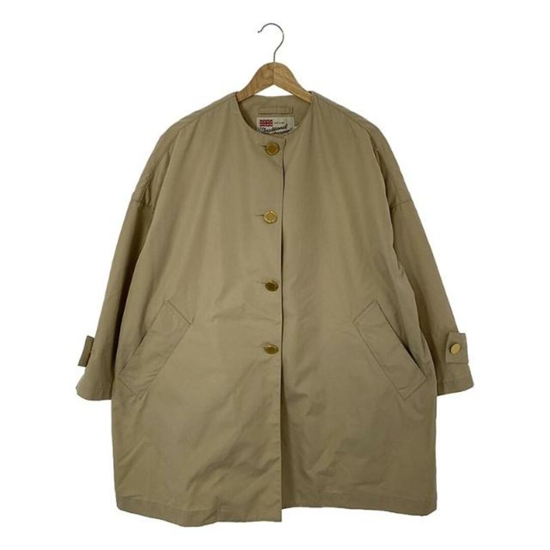 IENA(イエナ)の【美品】  IENA / イエナ | 2024SS | 【TRADITIONAL WEATHERWEAR】MALTON ノーカラーコート | 34 | ベージュ | レディース レディースのジャケット/アウター(その他)の商品写真