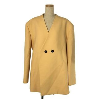 ジルサンダー(Jil Sander)のJIL SANDER / ジルサンダー | ウールオーバーサイズカラーレスジャケット | 34 | オレンジベージュ | レディース(その他)