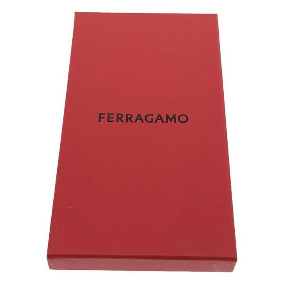 【美品】  Salvatore Ferragamo / サルヴァトーレフェラガモ | レザー コンパクトウォレット / カード ・コインケース / ユニセックス | ブラック | メンズ メンズのファッション小物(長財布)の商品写真