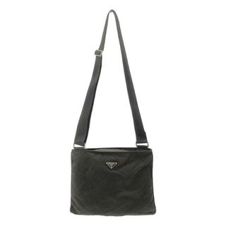 プラダ(PRADA)のPRADA / プラダ | 三角ロゴ ナイロン ショルダーバッグ | カーキ | レディース(ショルダーバッグ)