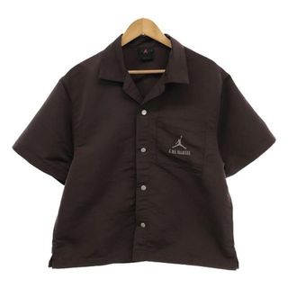 ナイキ(NIKE)の【美品】  NIKE / ナイキ | JORDAN BRAND M J AMM SHOOTING SHIRT / ジョーダン シューティング オープンカラーシャツ | M | ボルドー系 | メンズ(Tシャツ/カットソー(半袖/袖なし))