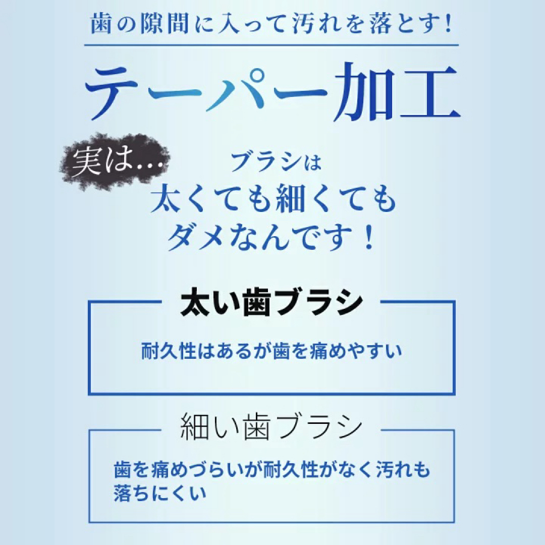 奇跡の歯ブラシ　大人用NEWカラーサクラ色正規品2本 コスメ/美容のオーラルケア(歯ブラシ/デンタルフロス)の商品写真