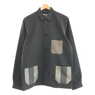 【美品】  FRANK LEDER / フランクリーダー | コットン ワークジャケット | M | グレー | メンズ