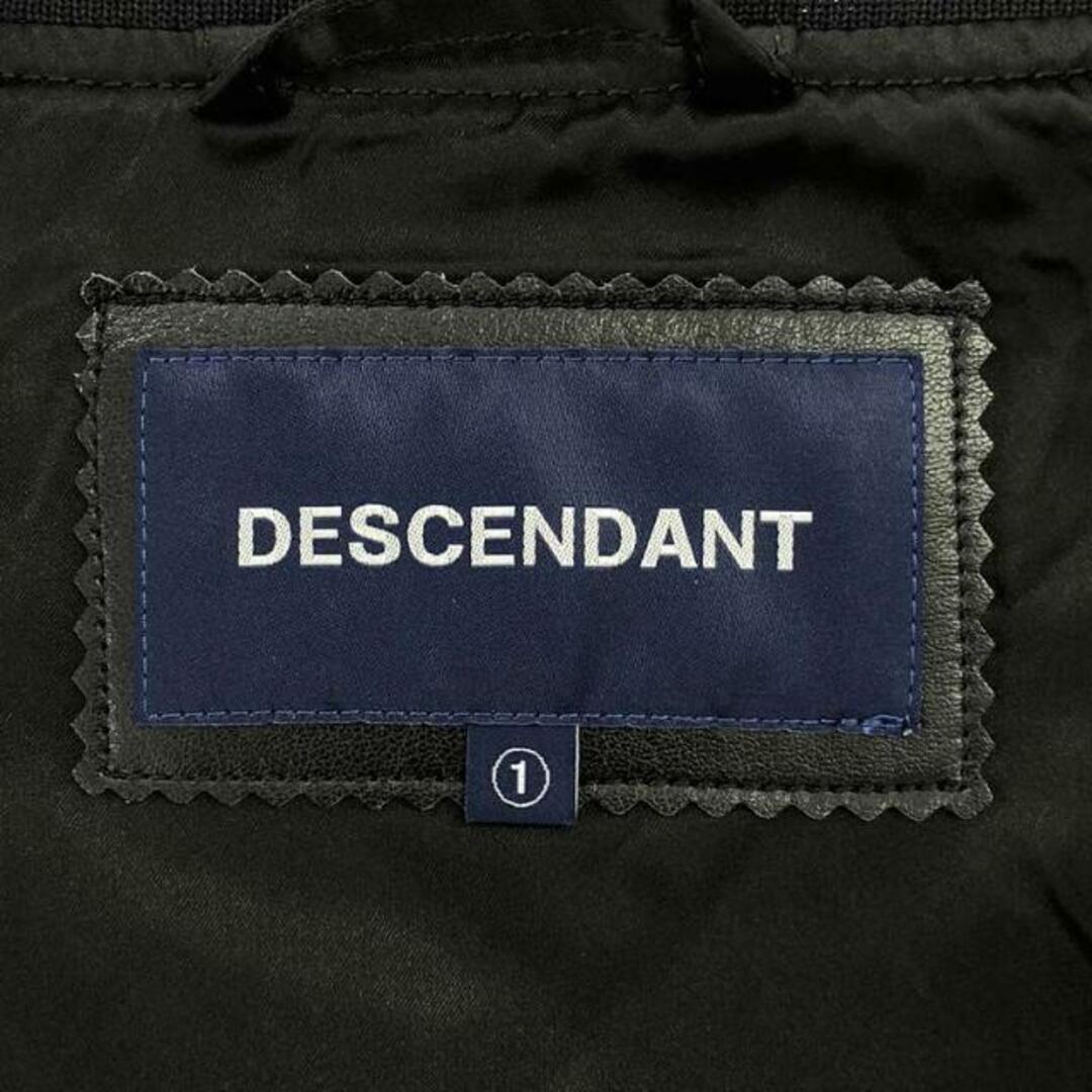 DESCENDANT(ディセンダント)のDESCENDANT / ディセンダント | ECHO SATIN JACKET 刺しゅう エコサテン ジャケット | 1 | ブラック | メンズ メンズのジャケット/アウター(その他)の商品写真