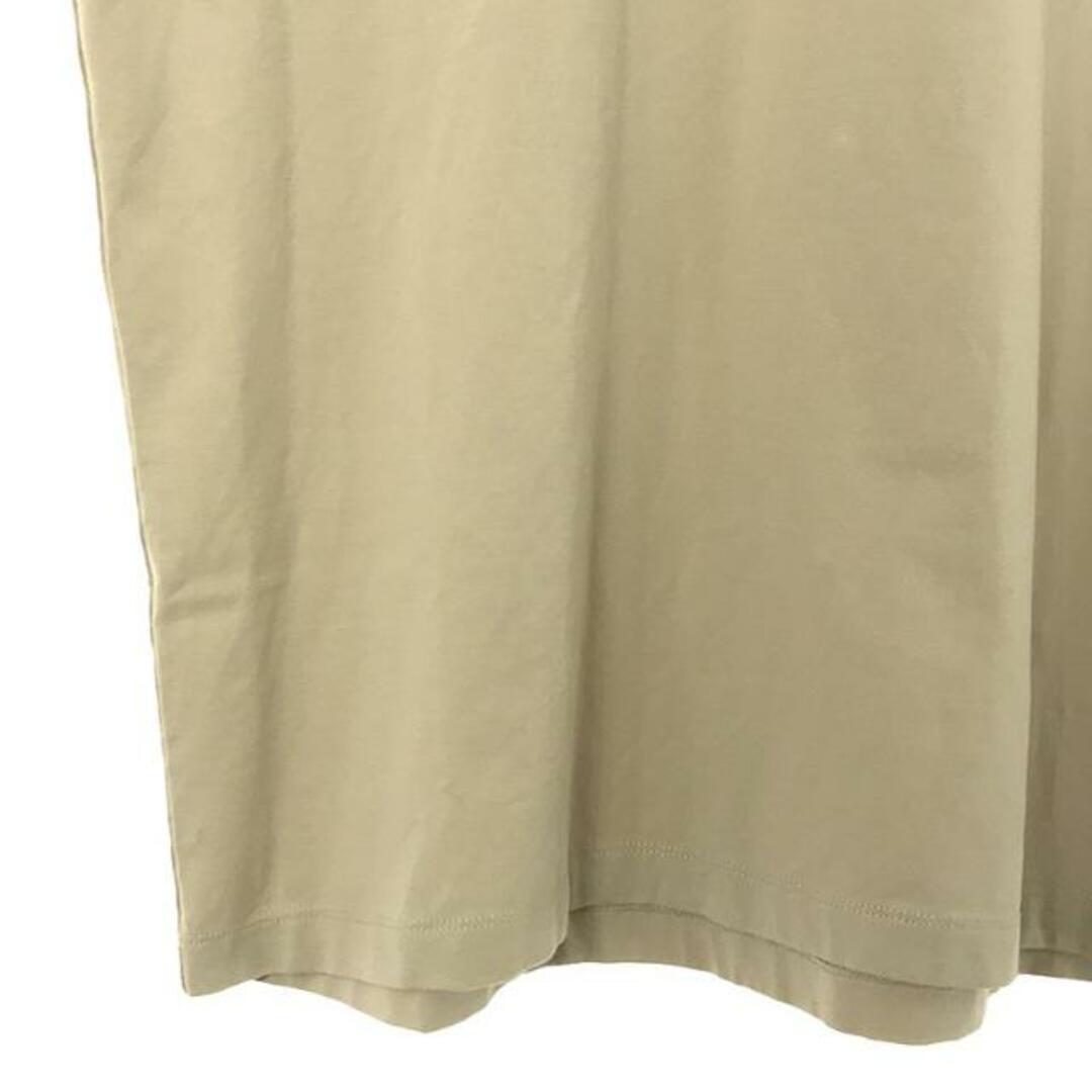 TANGRAM / タングラム | ロゴプリント モックネックTシャツ | XL | ベージュ | メンズ メンズのトップス(Tシャツ/カットソー(半袖/袖なし))の商品写真