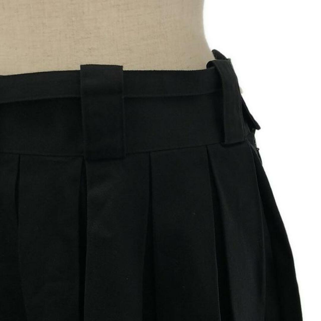 foufou / フーフー | super tuck long skirt スーパータックロングスカート | 1 | ブラック | レディース レディースのスカート(ロングスカート)の商品写真